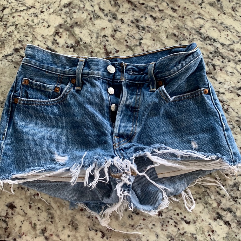 Levi’s 501 Jean shorts.